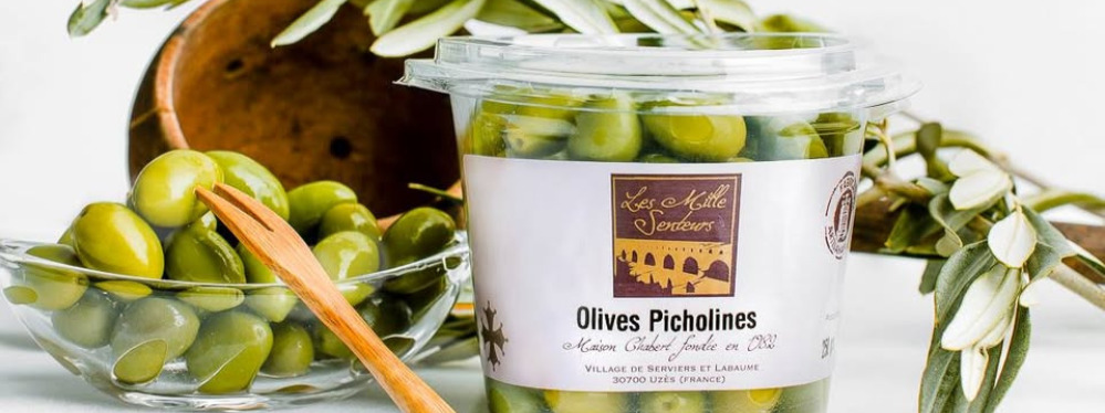 Olives vertes picholines les milles senteurs