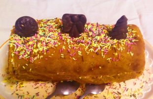 Bûche au miel Bûche au miel