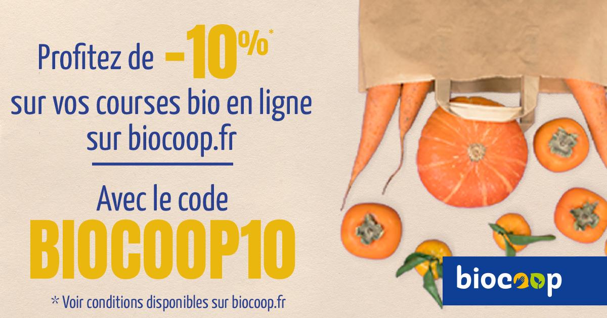 Code promo E-Commerce Biocoop10
